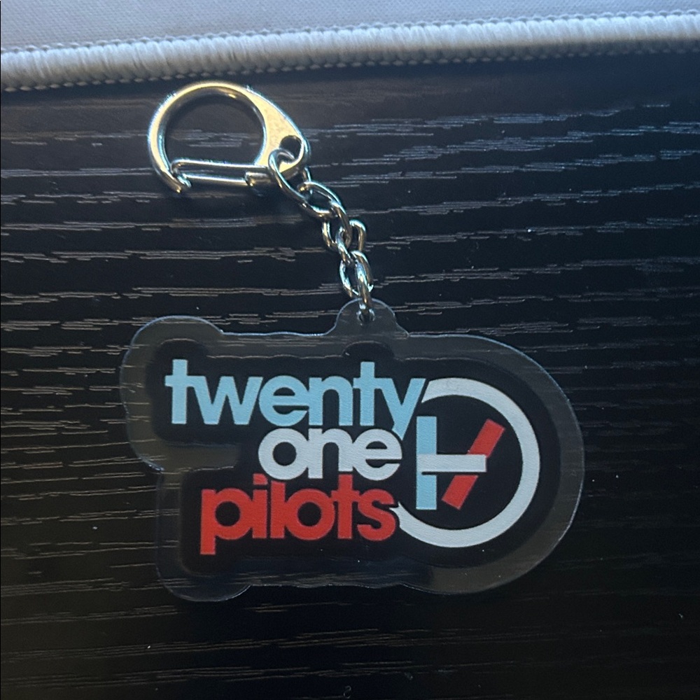 Twenty One Pilots Black and Red Key Holder